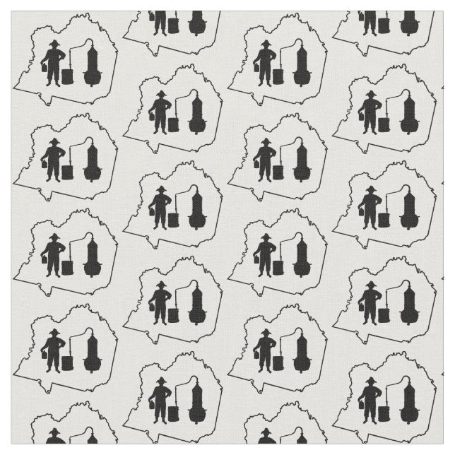 Tissu Franklin County, VA Moonshine Fabric (Fermer)