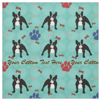 Tissu French Bulldog - Personnalisé