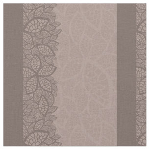 Tissu Frontière et arrière - plan de motif de feuille