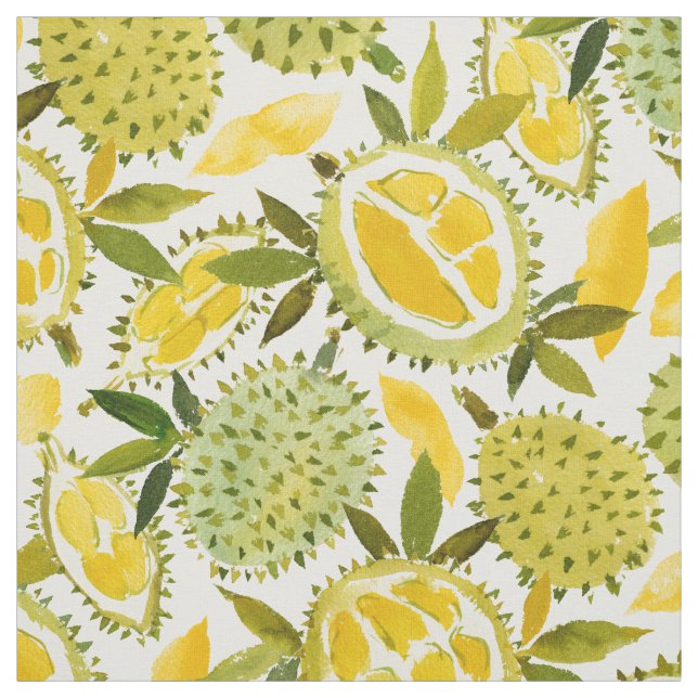 Tissu Fruit durian DOUCE (Échantillon)