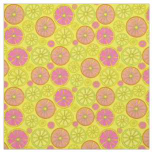 Tissu Fruits de agrumes (citron citron de pamplemousse o