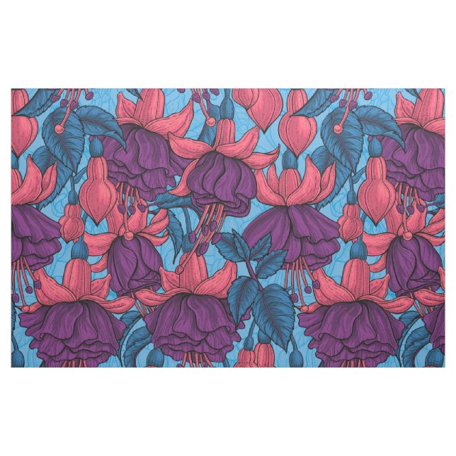 Tissu Fuchsia (Fat Quarter)