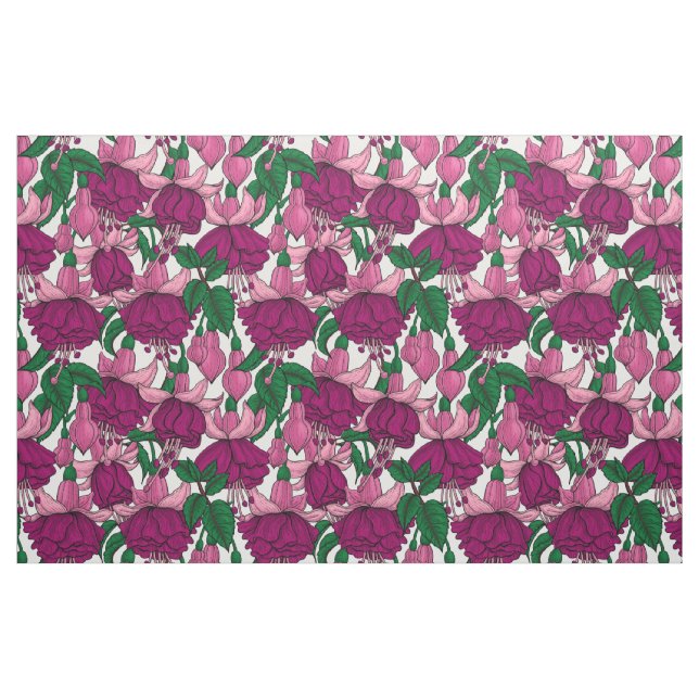 Tissu Fuchsia (Fat Quarter)