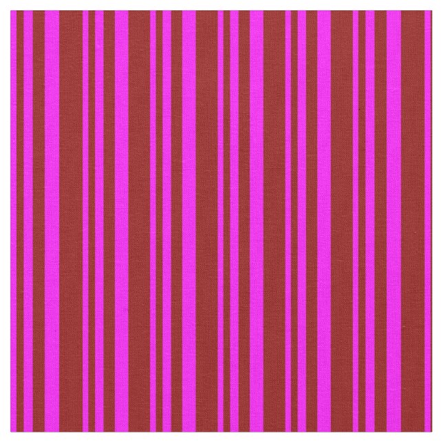 Tissu Fuchsia & Dark Red Lines (Fermer)