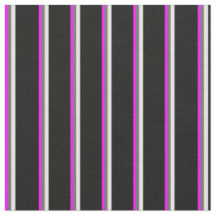Tissu Fuchsia, Dim Grey, Mint Cream et Black Colorated