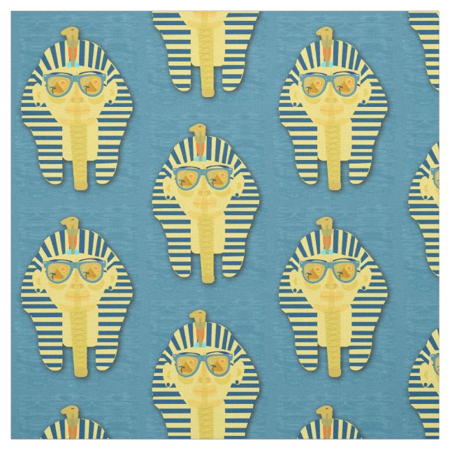 Tissu Fun King Tut Motif (Échantillon)