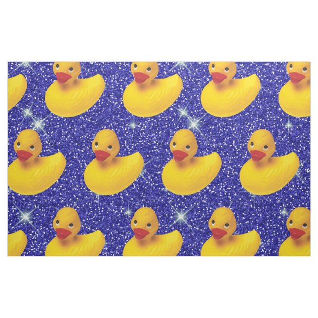 Tissu Funny Rubber Ducks Yellow Duckie Farm Amoureux des (Fat Quarter)