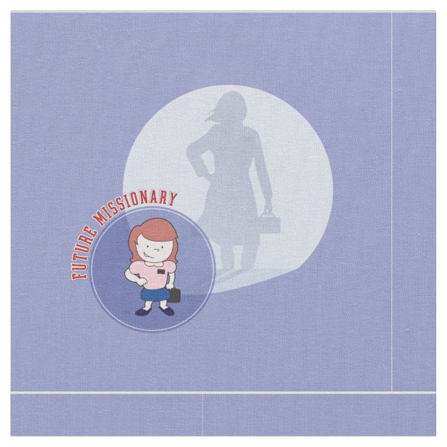 Tissu Futur missionnaire. LDS (Fermer)
