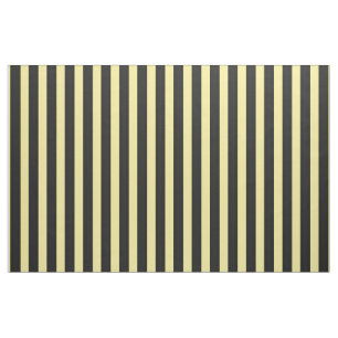 Tissu Gaffez le noir inspiré par abeille + Le jaune