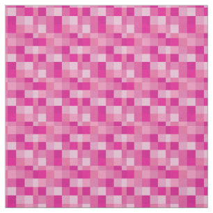 Tissu Gamer rose du motif   de Pixelated