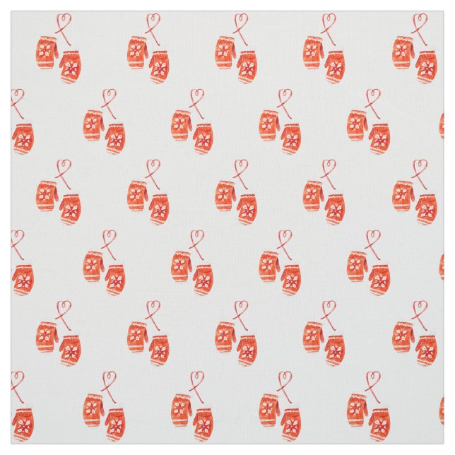 Tissu Gants aquarelle (Échantillon)