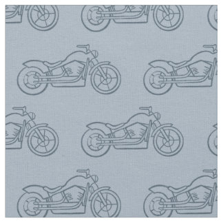 Tissu Garçons moto course vélo moto sport bleu