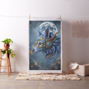 Tissu Gardien éclairé par la lune du Voile de Saphir.
