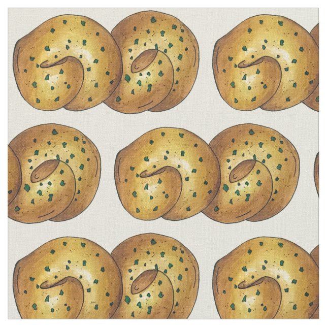 Tissu Garlic Knots Pain Italien Restaurant Nourriture Fo (Fermer)
