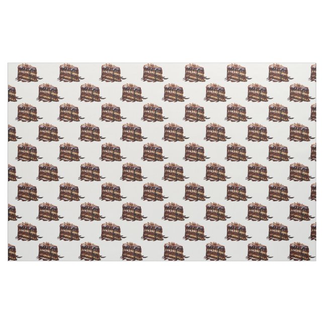 Tissu Gâteau au chocolat multi-couche indulgent de Slipp (Yard)