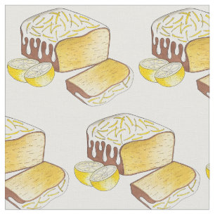 Tissu Gâteau citron Pound Pâte de gâteau Cuisine britann