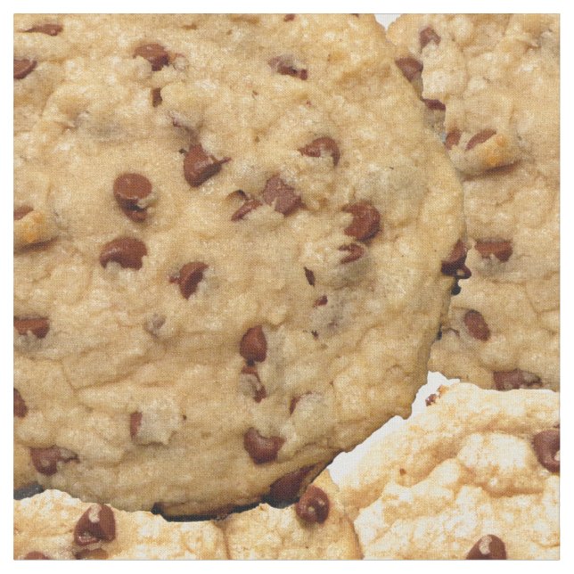 Tissu Gâteaux aux pépites de chocolat faits maison (Fermer)
