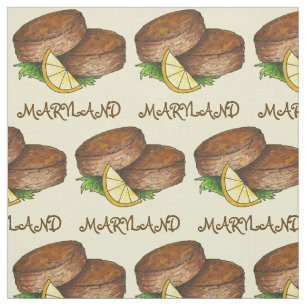 Tissu Gâteaux de crabe MD Maryland Gâteaux de crabe épic