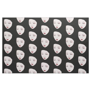 Tissu Geisha mask