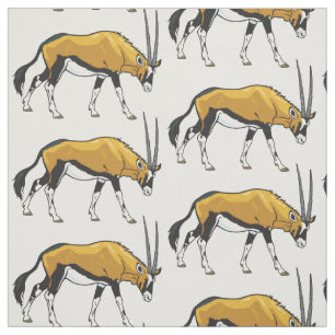 Tissu Gemsbok, gemsbuck ou oryx sud-africain