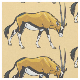 Tissu Gemsbok, gemsbuck ou oryx sud-africain