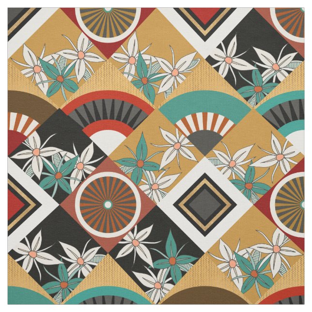 Tissu géo (Échantillon)