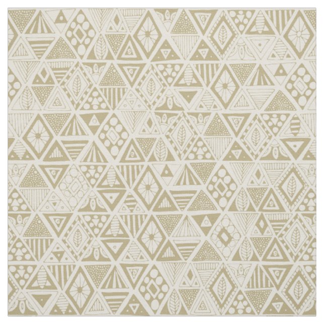 Tissu geo almond (Échantillon)