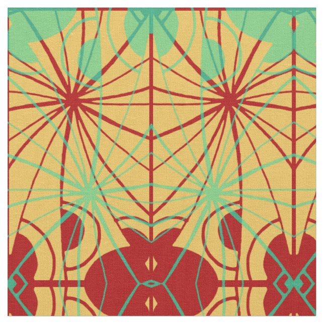 Tissu Géométries superposées (Fermer)