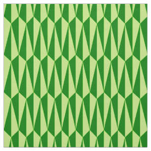Tissu Géométrique du milieu du siècle, vert émeraude