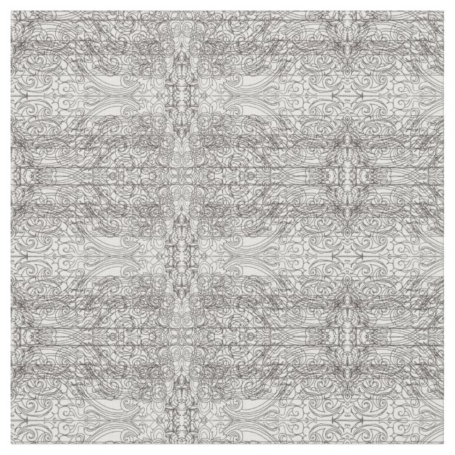 Tissu Géométrique linéaire (Fermer)