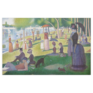 Tissu Georges Seurat - Un dimanche après-midi à l'Île de