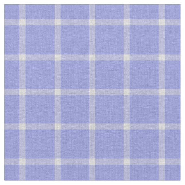 Tissu Gingham à carreaux grands violet pastel (Fermer)