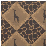 Tissu Girafe au-dessus de poster de animal