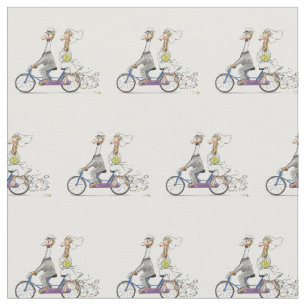 Tissu girafe mariage