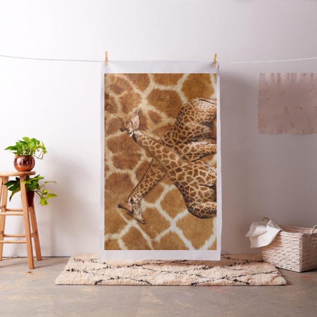 Tissu Giraffe 1A Options d'image Fabric personnalisé (In Situ)