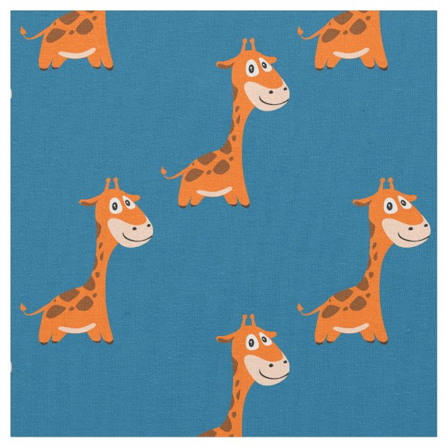 Tissu Giraffe personnalisée (Fermer)