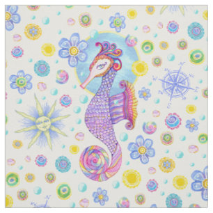 Tissu Girly d'hippocampe