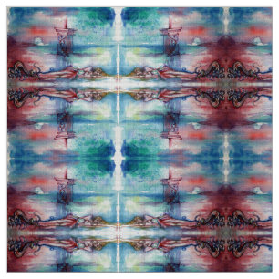 TISSU GNOMON ET DAME DU LAC