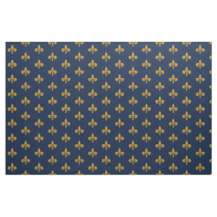 Tissu Gold Fleur de Lis