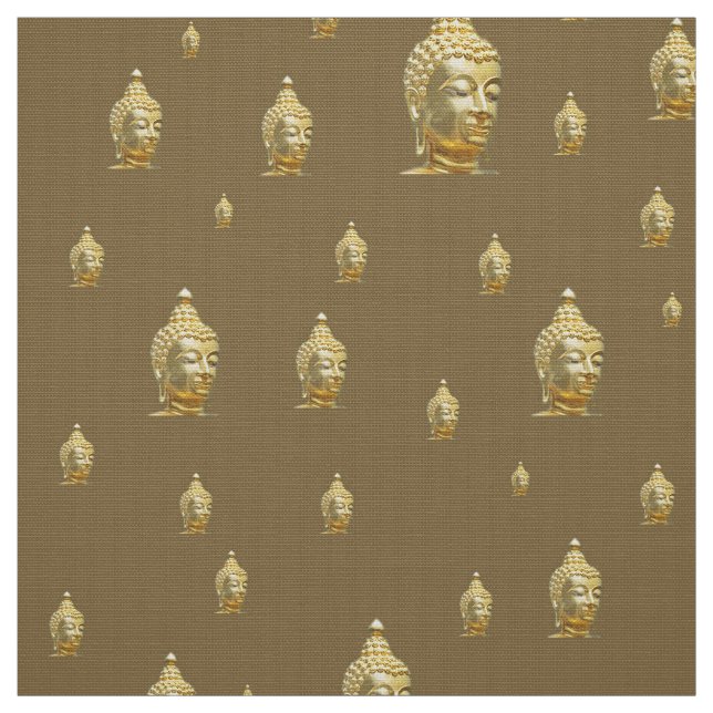 Tissu golden buddha (Échantillon)