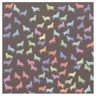 Tissu Golden Retriever Chien Joy