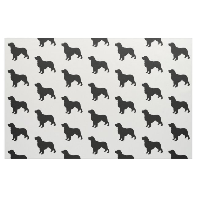 Tissu Golden Retriever Silhouette Love Dogs (Fat Quarter)
