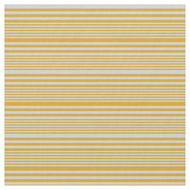Tissu Goldenrod et Motif gris clair (Fermer)