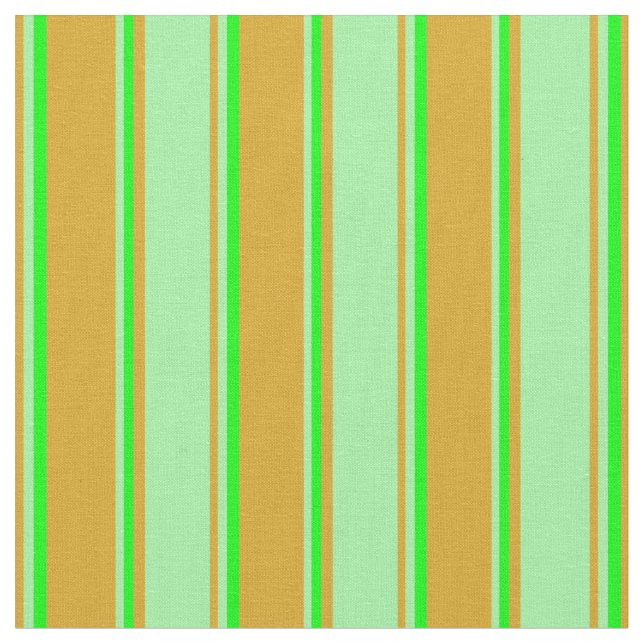 Tissu Goldenrod, Green & Lime Motif (Fermer)