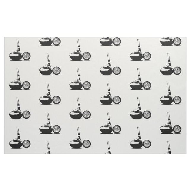 Tissu Golf Ball et Club (Yard)