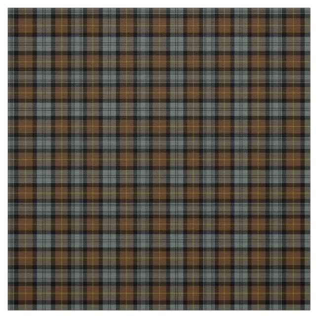 Tissu Gordon Tartan Patiné (Échantillon)