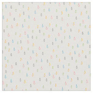 Tissu Gouttes de pluie