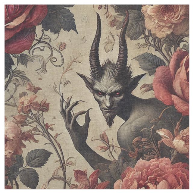 Tissu Grace éclipsée - Carreau de déclaration victorienn (Fermer)