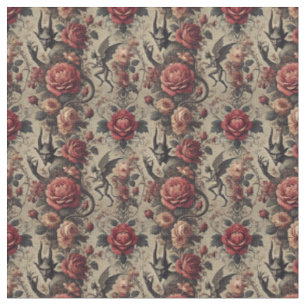 Tissu Grace Éclipsée - Carrelage Gothique Victorien Dens