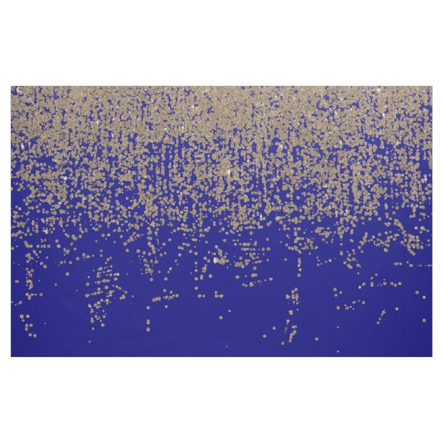Tissu Gradient d'Ombre de parties scintillantes d'or de (Yard)